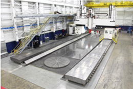 Ingersoll Machine Tools is manufacturing components on its new gantry milling machine